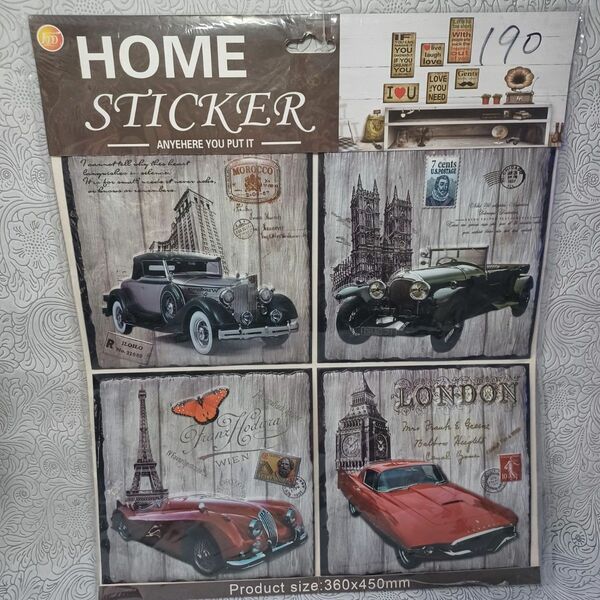 【新品】HOME STICKER ホームステッカー 3D壁紙シール