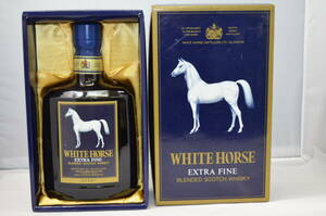 【大黒屋】【未開栓】WHITE HORSE EXTRA FINE ホワイトホース エクストラファイン 750ml 43%　箱付き