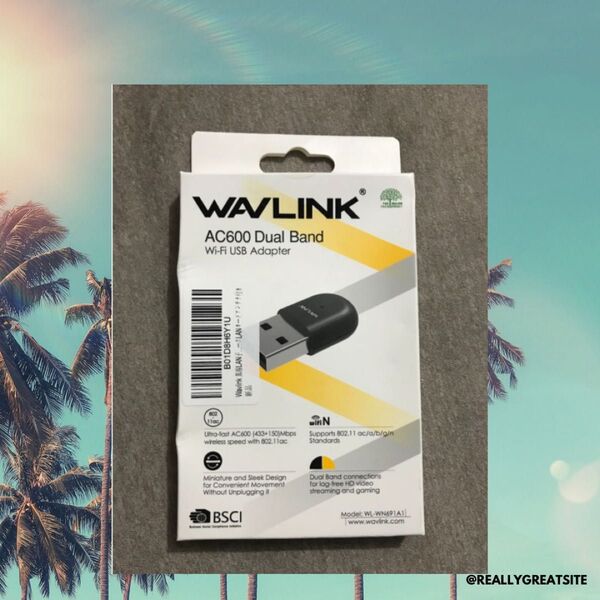 USB Wi-Fi メーカー名WAVLINK