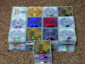 SONY Sony MD Mini disk 80 minute secondhand goods 100ps.@ and more TEAC storage case attaching 
