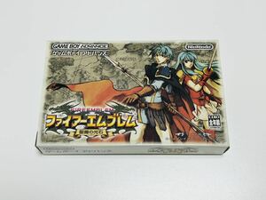 【美品・箱・説明書付き】ファイアーエムブレム 聖魔の光石　動作確認済み　GBAソフト ゲームボーイアドバンス 