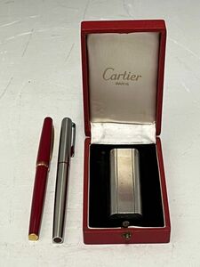 Cs2254『O府ブランド好きなYさまから委託品』CARTIER　カルティエ ライター　万年筆　二本　セット　まとめて