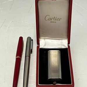 Cs2254『O府ブランド好きなYさまから委託品』CARTIER カルティエ ライター 万年筆 二本 セット まとめての画像1