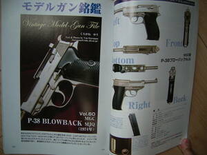  MGC ワルサー P38 MJQ ブローバック BLK ドイツ GUN誌