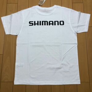 シマノ オーガニックコットン ロゴTシャツ L 