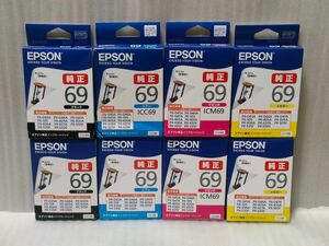 EPSON エプソン 純正 インクカートリッジ 砂時計 IC4CL69 4色×2パック 8個セット 新品 ※注