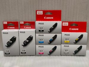 CANON キャノン PIXUS ピクサス 純正 インクタンク BCI-351+350 マルチ 6色7個セット 新品 ※注