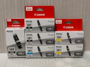 CANON キャノン PIXUS ピクサス 純正 インクタンク BCI-381S+380S 4色6個セット 新品