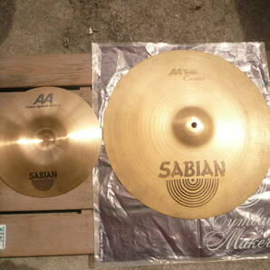 SABIAN セイビアン AAチャイナスプラッシュ10インチ・AAシンクラッシュ16インチ セット China Splash 10”  Thin Crash 16”の画像1