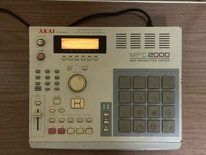 {AKAI Akai * sampler MPC2000* electrification verification settled | junk }