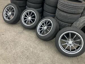 ADVAN アドバンレーシング RS-DF 18インチ　8.5j +45 pcd114.3 5穴