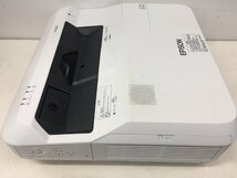 超短焦点 プロジェクター EPSON エプソン EB-1460UT 　ランプ使用時間：高1735H/低158H　リモコン付属　専用ペン欠_画像5