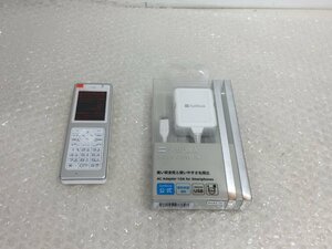  unused goods WILLCOM PHS telephone machine white WX330J-Z ( tube 2B2-N7)