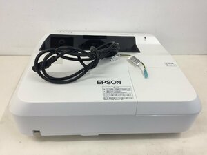 超短焦点 プロジェクター EPSON エプソン EB-1460UT ランプ使用時間高1868H　リモコンと専用ペン欠品