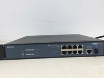 BUFFALO/バッファロー Gigaスイッチ 8ポート BS-POE-G2108M レイヤー2 IEEE 802.3at規格(PoE+)対応 (管２ＦＢ）_画像3