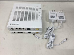 ELECOM 法人向け PoE 無線LANアクセスポイント WAB-I1750-PS　初期化済　2個セット(管２FC）