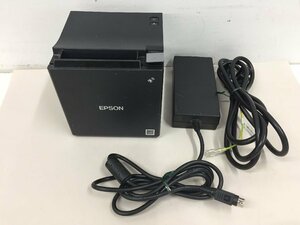 EPSON TM-m30　612 MODEL M335B ブラック レシート プリンター ブラック　使用距離0.243km ACアダプター付属(管２Ｆ）