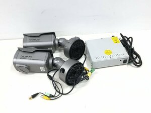 フルHDカメラ OTC-1IR＋防犯カメラ 用DC12V電源装置 DC POWER SUPPLY 2520　中古品　(管：C2-M）