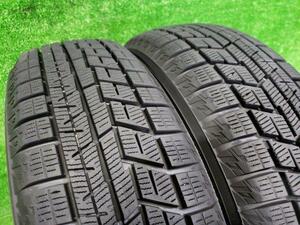 ヨコハマ YOKOHAMA スタッドレスタイヤ 2本セット ICE GUARD IG60 155/65R14 2022年 8分山 IG70 IG50