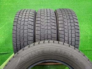 ダンロップ DUNLOP スタッドレスタイヤ 4本セット WINTER MAXX WM02 215/65R16 2021年 8分山 WM01 WM03