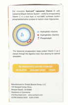 Sunlipid（サンリピド） リポソームビタミンC＋中鎖脂肪酸トリグリセリドオイル 30袋 各5ml タミンC アスコルビン酸ナトリウム リポソーム_画像5