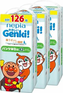 ne Piaa GENKI! [ брюки Big размер ] Anpanman подгузники ne Piaa ....GENKI! брюки (12~22kg)126