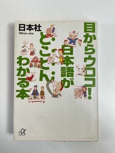 目からウロコ！日本語がとことんわかる本 講談社＋α文庫／日本社　1998年【H77275】