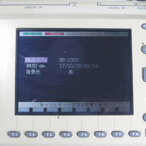 KEYENCE キーエンス NR-2000 NR-1000 PCカード型データ収集システム 2台セットの画像4