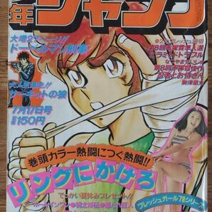 週刊少年ジャンプ 1978年29号 リングにかけろ 車田正美 サーキットの狼 池沢さとし 山止たつひこ 江口寿史 高橋よしひろ ちばあきおの画像1