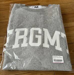 FRAGMENT UNIVERSITY FRGMT Sweat Gray M フラグメント ユニバーシティ スウェット グレー sequel weekend