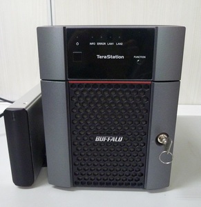 BUFFALO TeraStation TS3410DN0804 / 2TB HDD×4 + バックアップHDD (USB) / 2TB