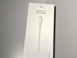 Apple Lightning to VGA Adapter MD825AM/A