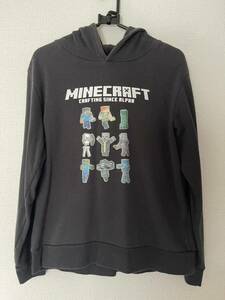 2404002 (доставка включена ¥ 901) Uniqlo Uniqlo Parker Trainer Minecraft Kids 160