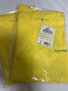 新品未使用　モンベル　mont-bell Tシャツ　Sサイズ　2枚セット