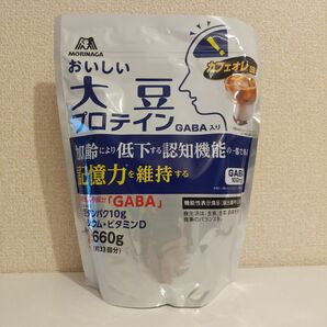 MORINAGA おいしい大豆プロテイン GABA入り カフェオレ味 660g