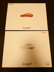 ホンダ HONDA インサイト insight 　ZE1　初代　カタログ