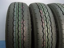 未走行10分山 2023年製 新車外し BRIDGESTONE ECOPIA RD613 195/80R15 4本 / ブリヂストン エコピア 200系 ハイエース タイヤ_画像2