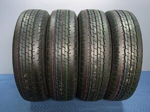 未走行10分山 新車外し 2023年製 DUNLOP SP175N 195/80R15 4本 / ダンロップ 200系 ハイエース タイヤ