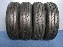 未走行10分山 新車外し 2023年製 DUNLOP SP175N 195/80R15 4本 / ダンロップ 200系 ハイエース タイヤ_画像1