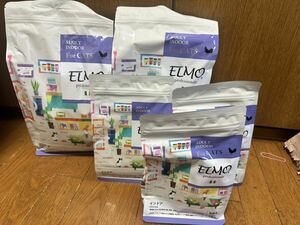 ＥＬＭＯ エルモ キャットフード インドア 2kg×3 400ｇ×3 計5.2kgセット 室内飼い猫用 成猫用