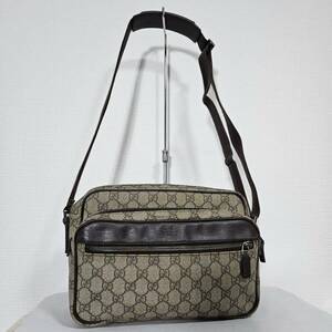 《1円スタート》Gucci　グッチ　GG　メッセンジャーバッグ　ショルダーバッグ　G4360