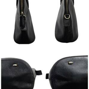 《1円スタート》CELINE セリーヌ ハンドバッグ レザー ブラック CE5106の画像5