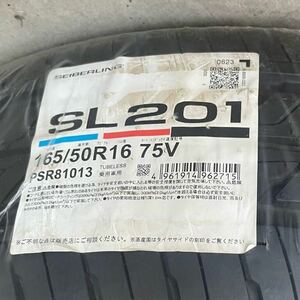 新品 セイバーリング 4本セット SL201 165/50R16 75V 32週　キャスト コペン アルト ブリヂストン