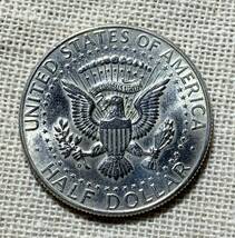 アメリカ銀貨 1964年 ケネディ銀貨 ハーフダラー 50セント 約12.6g 銀900_画像2