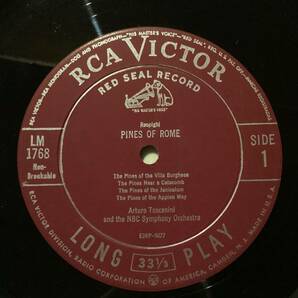 米RCA レスピーギ「ローマの松、噴水」トスカニーニ 名盤の画像3