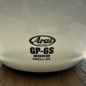 Arai アライ ヘルメット GP-6S Mサイズ 中古の画像4