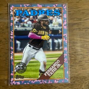 TOPPS JAPAN EDITION 2023 MLB PADRES パドレス FERNANDO TATIS JR. タティス 桜パラレル さくら インサート 35th