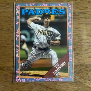 TOPPS JAPAN EDITION 2023 MLB PADRES パドレス ダルビッシュ有 桜パラレル さくら インサート 35th