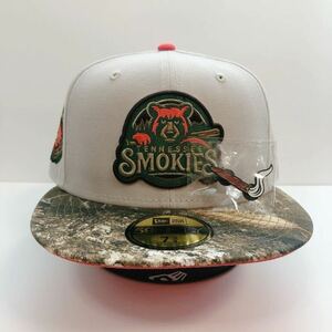 テネシー・スモーキーズアメリカ　マイナーリーグ　SMOKIES 日本未発売ニューエラ　NEW ERA 帽子 59FIFTY CAP