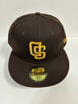 upside down75/8 新品サンディエゴ・パドレス　ニューエラ　 59FIFTY PADRES NEW ERA ダルビッシュ有_画像2